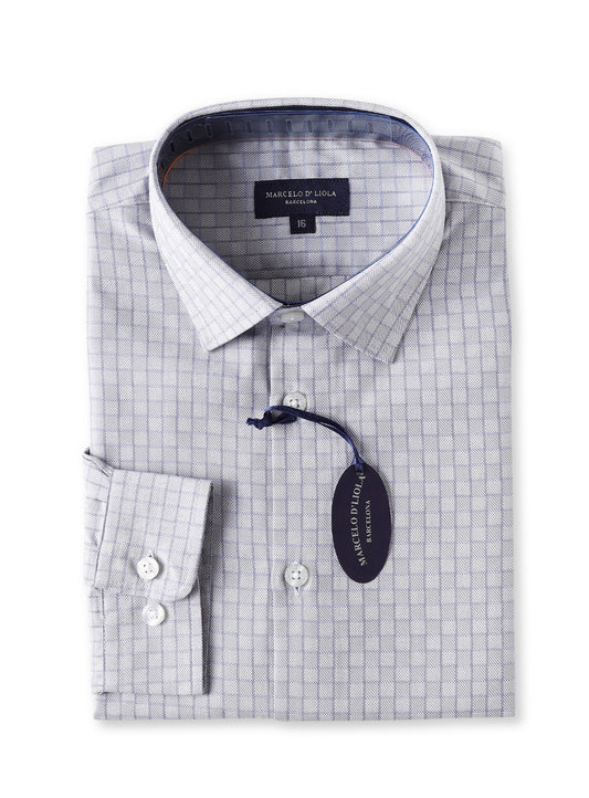 Midnight Mini Check L/S Dress Shirt 5881