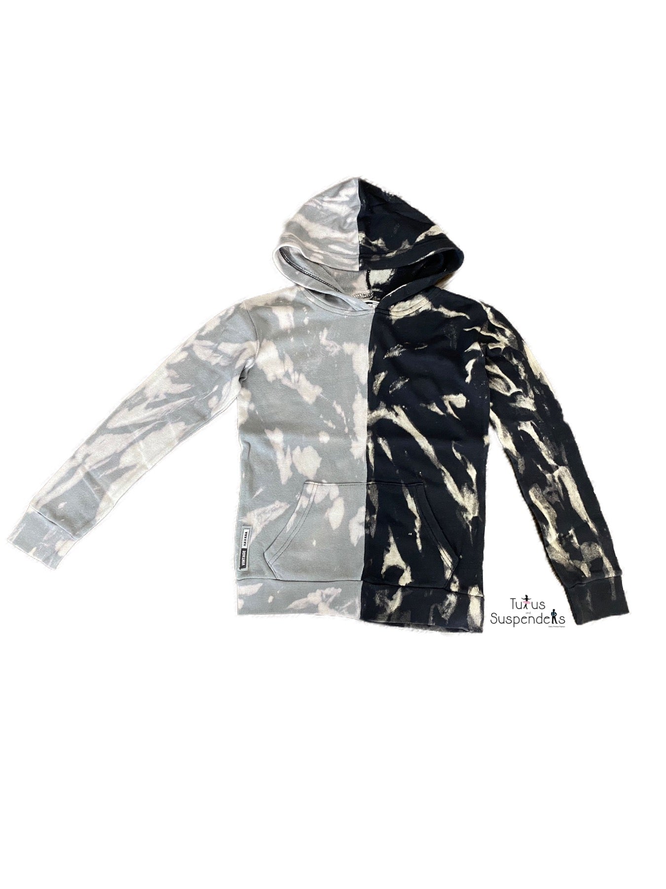 Two Tone Pullover Sweatshirt B391