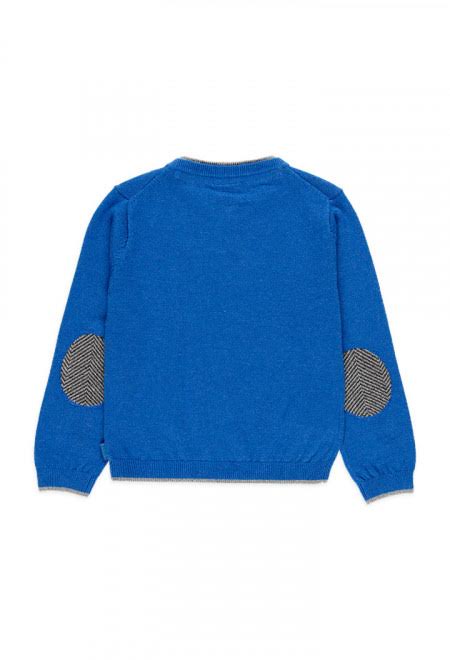 Blue Pullover Sweater 735005-2525
