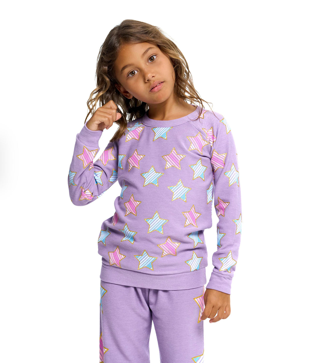 Bliss Knit Stars Pullover  chtw131