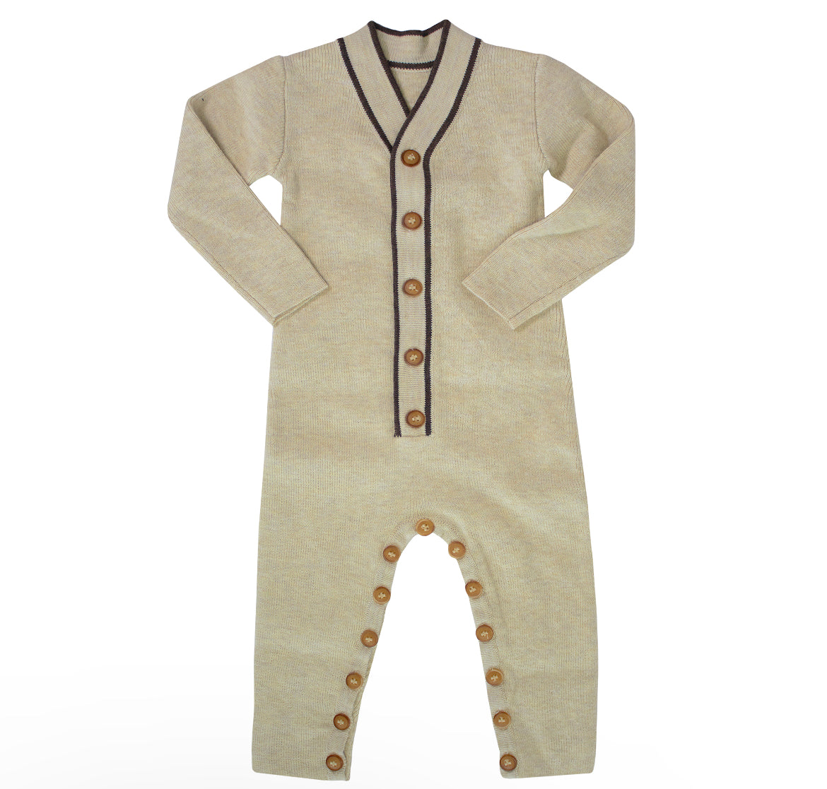 Edge Placket Romper G2234