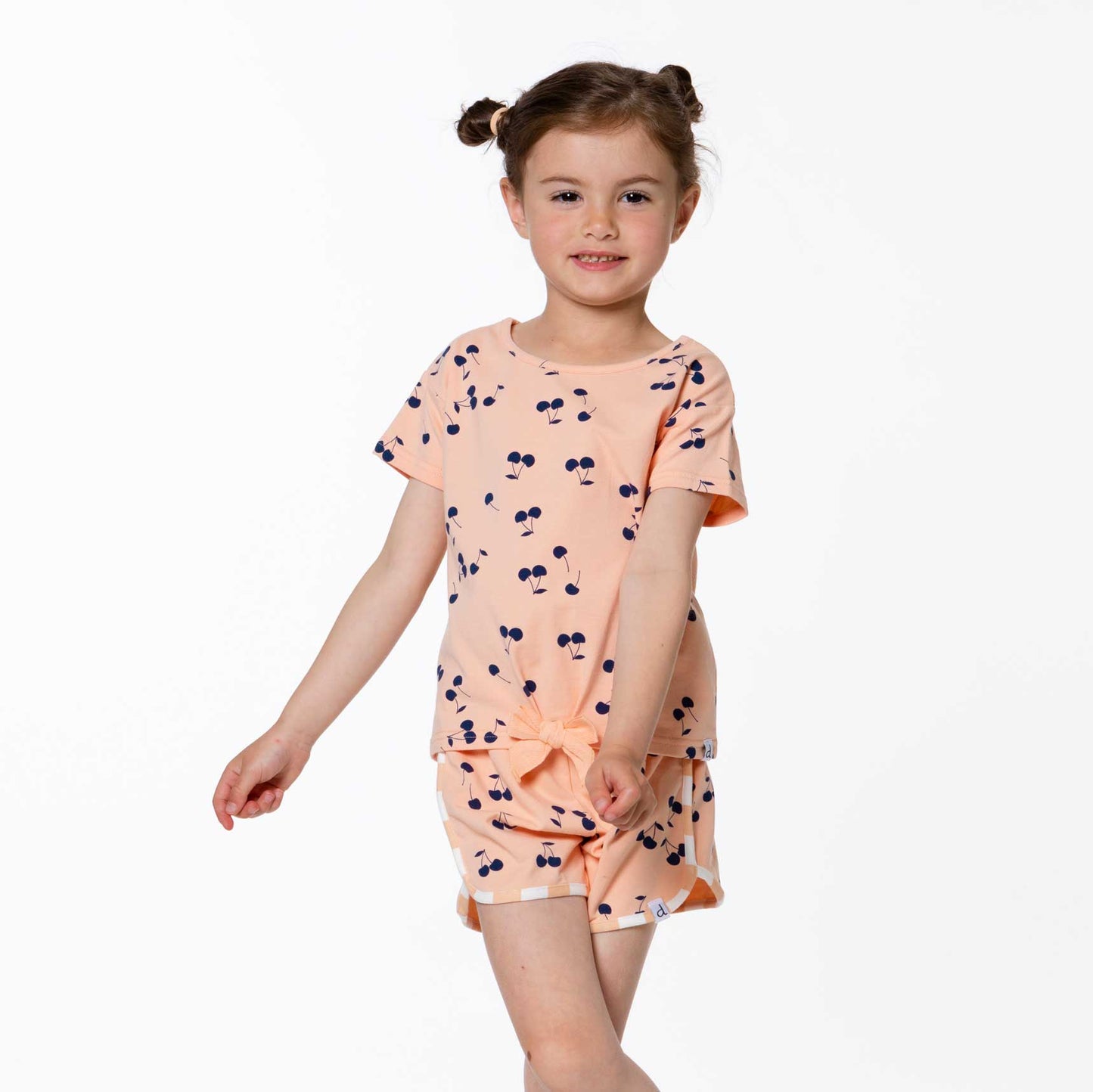 Cherry Print Shorts D30G26