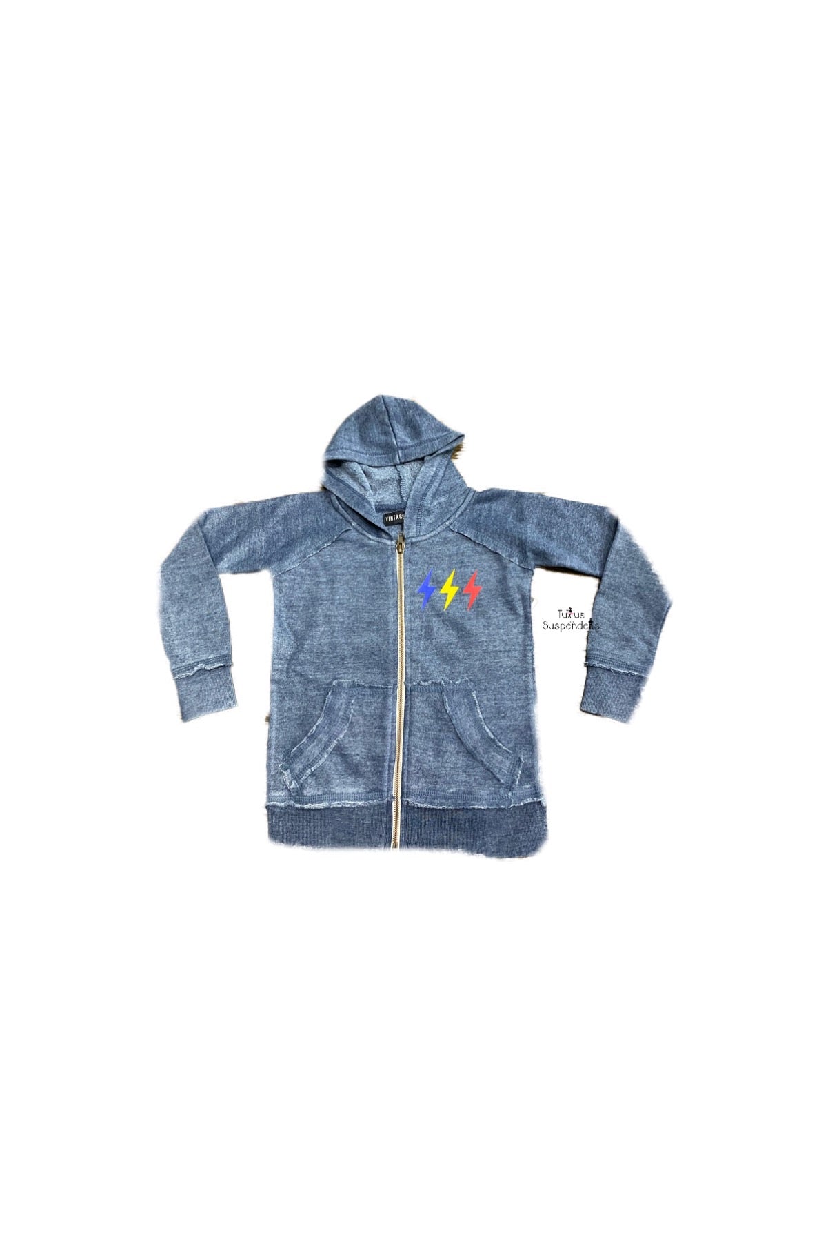 Bolts Zip Up Sweatshirt