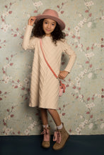Load image into Gallery viewer, Pompom Sleeve Dress SNK1029