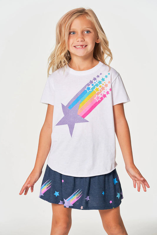 Neon stars tee