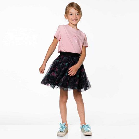 Butterfly Mesh Skirt D30H82