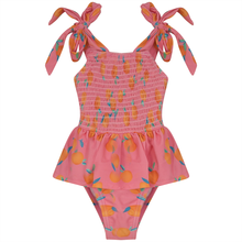 Load image into Gallery viewer, Printed Smocked Swimsuit CY1491