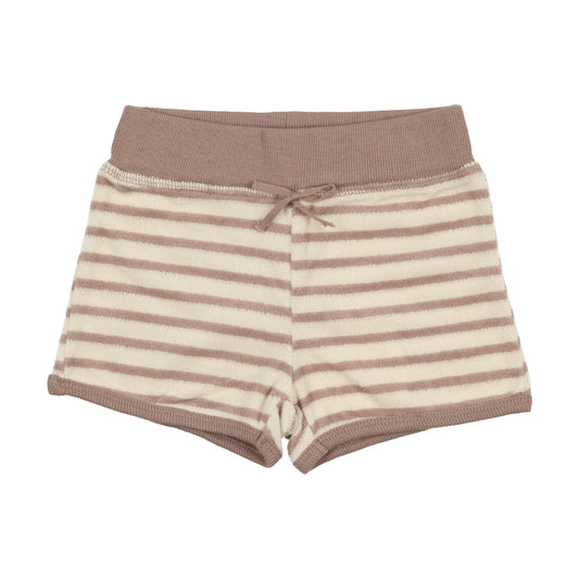 Striped Terry Shorts TRS