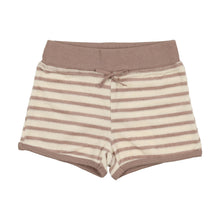 Load image into Gallery viewer, Striped Terry Shorts TRS