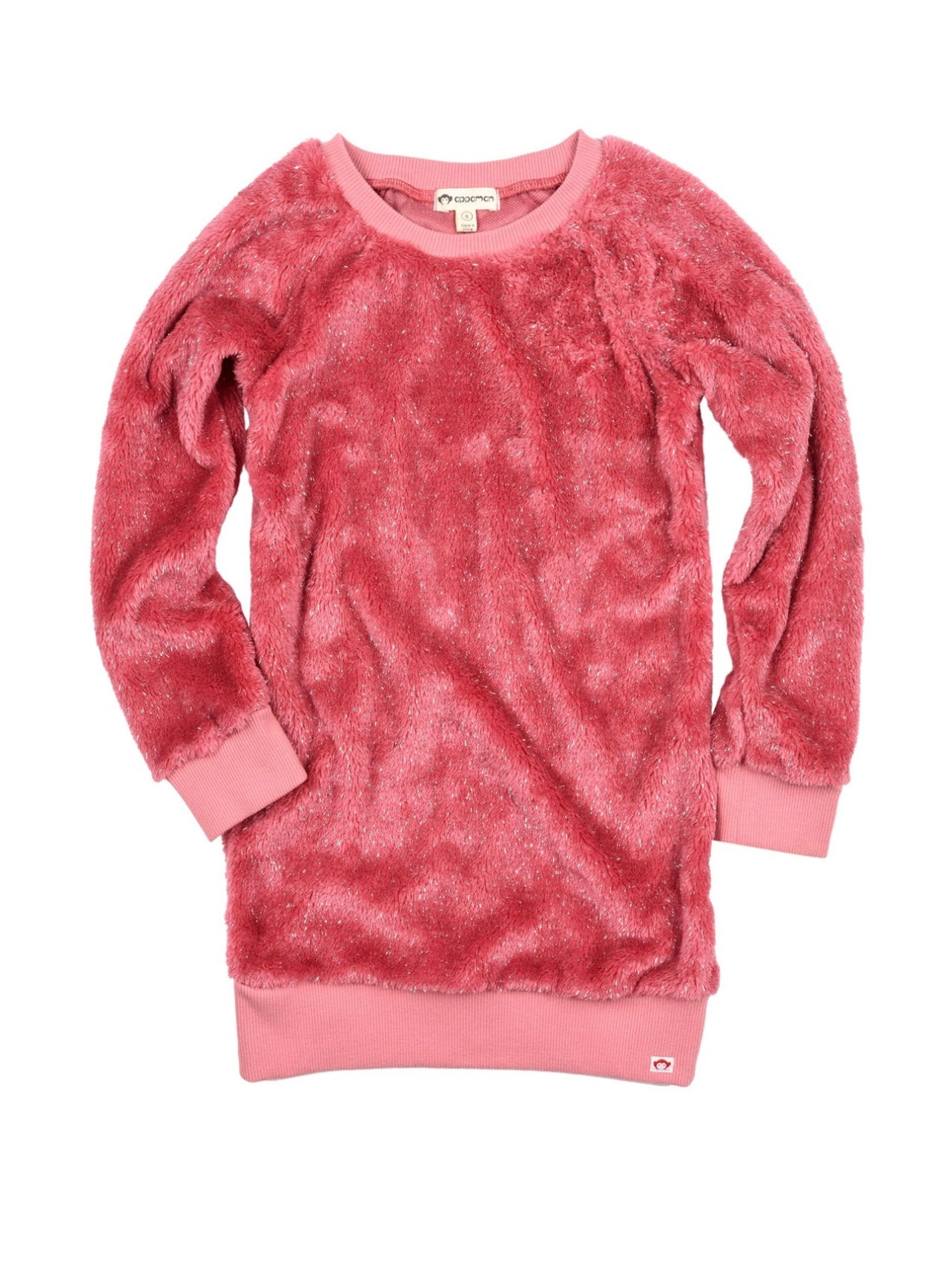 Avina Sherpa Dress Dusty Rose