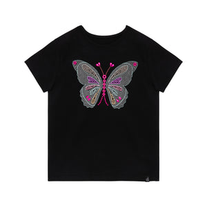 Butterfly Studded Tee D30H75