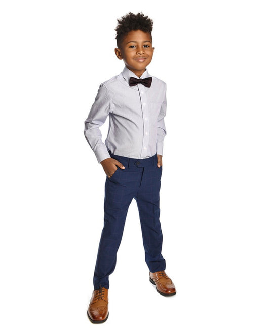 Windowpane Suit Pants  8SUP3