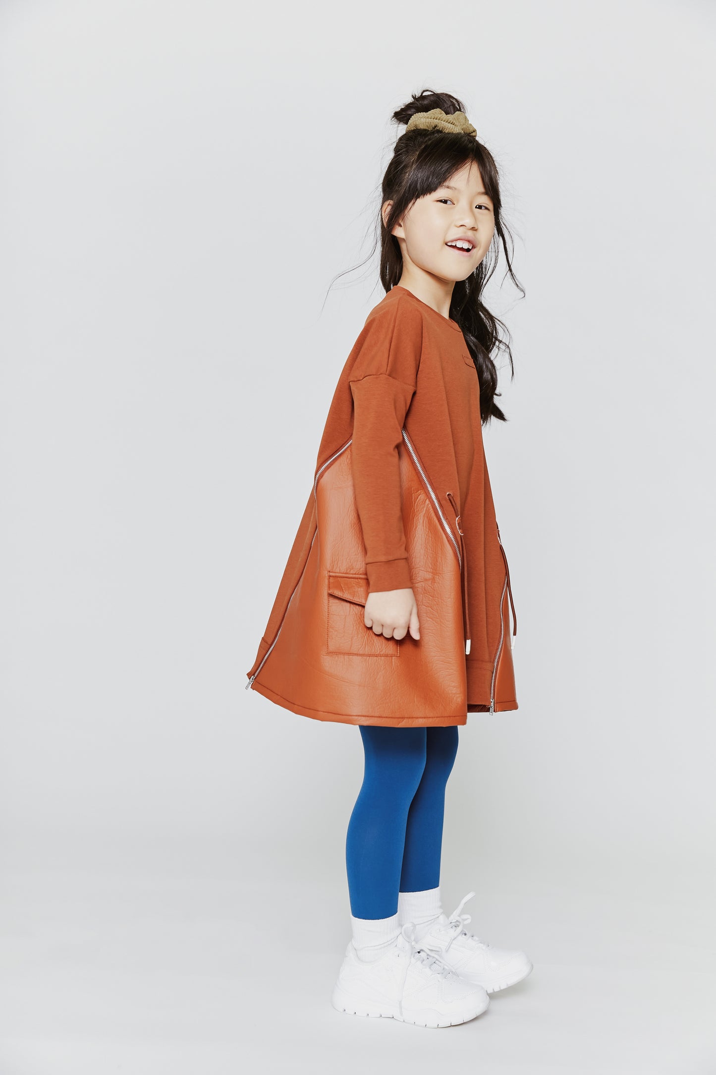 Zip Sweat Dress AL2242