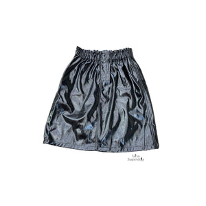 Paperbag Leathery Skirt FW21281-A