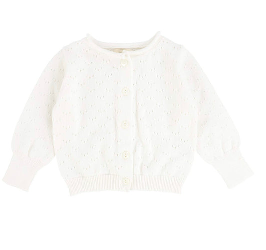 Pointelle Cardigan PC