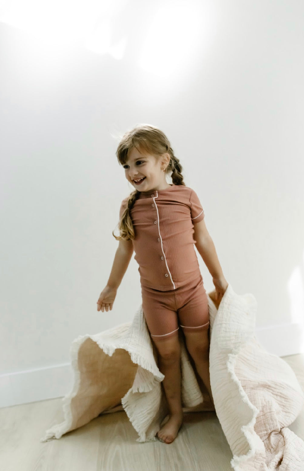 Button front pjs short sleeve