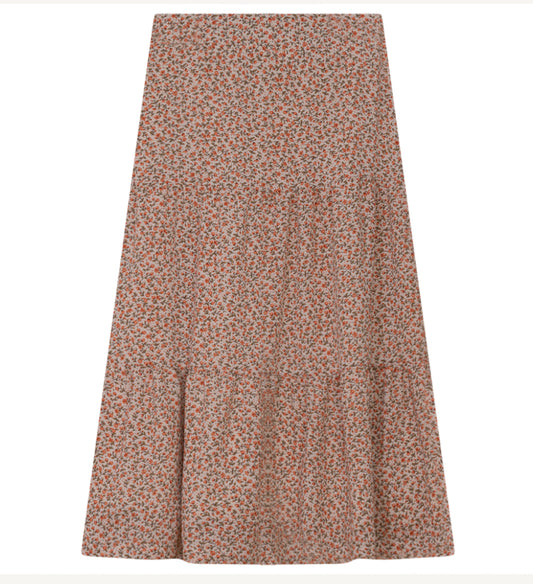 Tiered Floral Skirt DS2Y2392SB