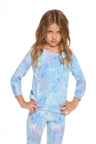 Bolts Tie Dye Pullover CHTW58