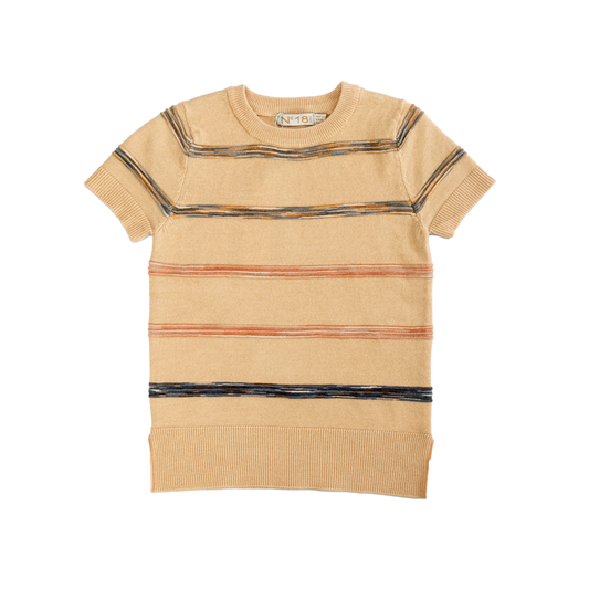 Colored Lines Pull Over CY1449