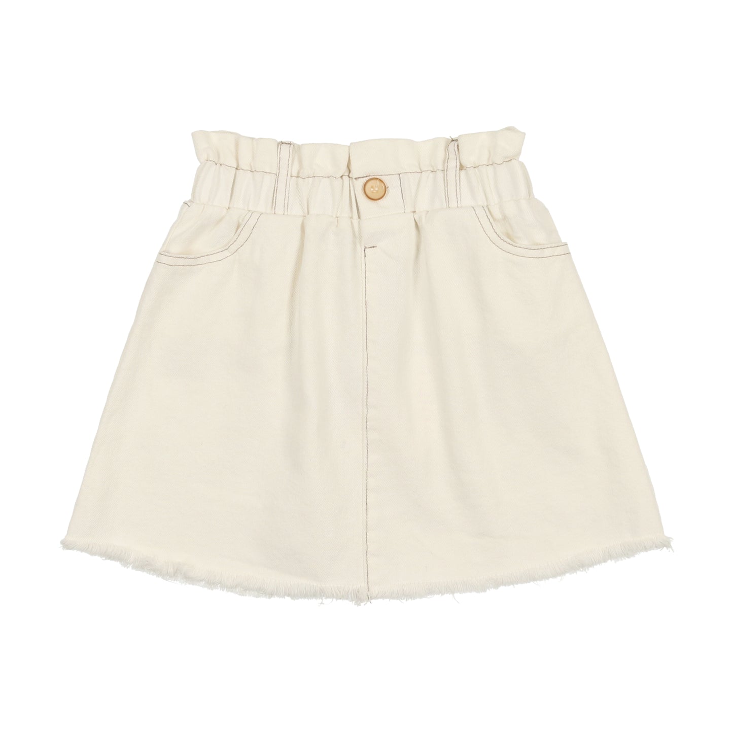 Fringe Denim Skirt FRST