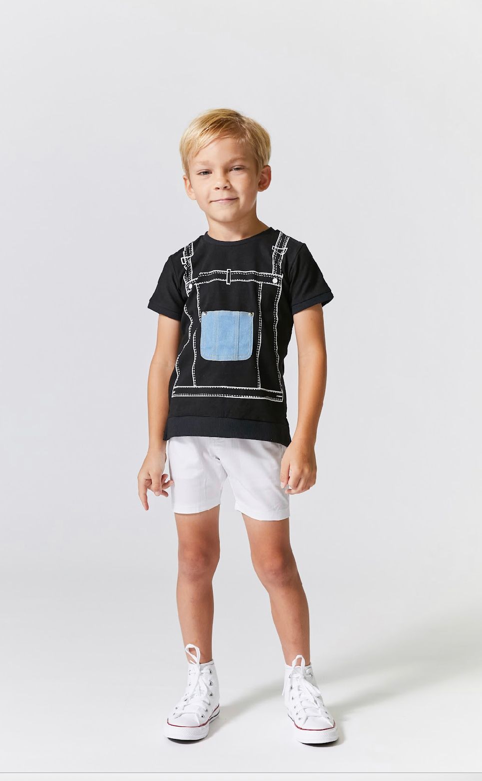 AL2346 overall tee black