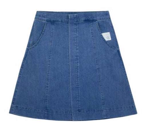 Denim Wash Skirt AL2511