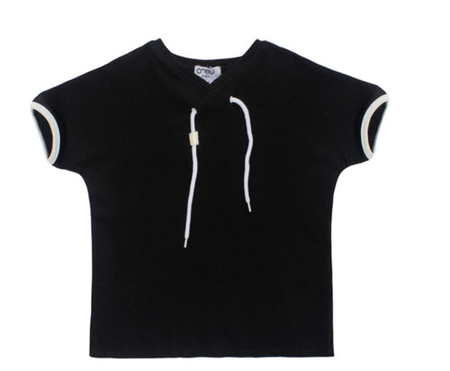 Vneck Shoe String Tee AL2128