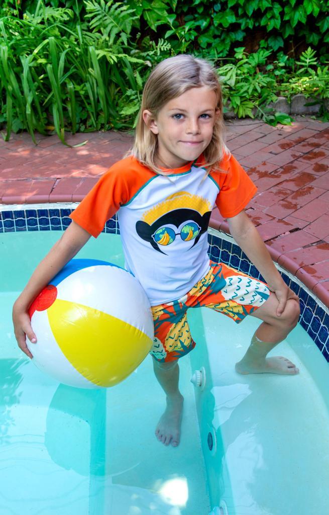 Beach Vibes Rash Guard Z1BS2