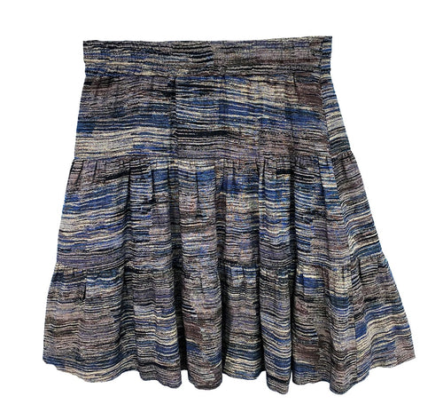 Multicolor Knit Skirt MB-907