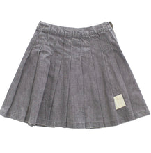 Load image into Gallery viewer, Pleated Jean Skirt al2327