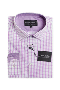 Lilac Classic Window L/S Dress Shirt 5921