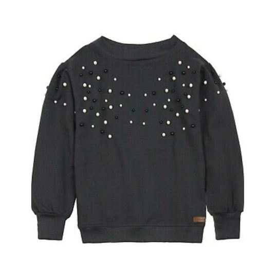 Pearl Embellished Sweatshirt