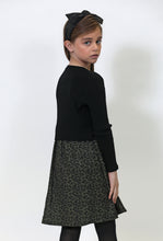 Load image into Gallery viewer, Leopard Detail Knit Dress FA2114-B