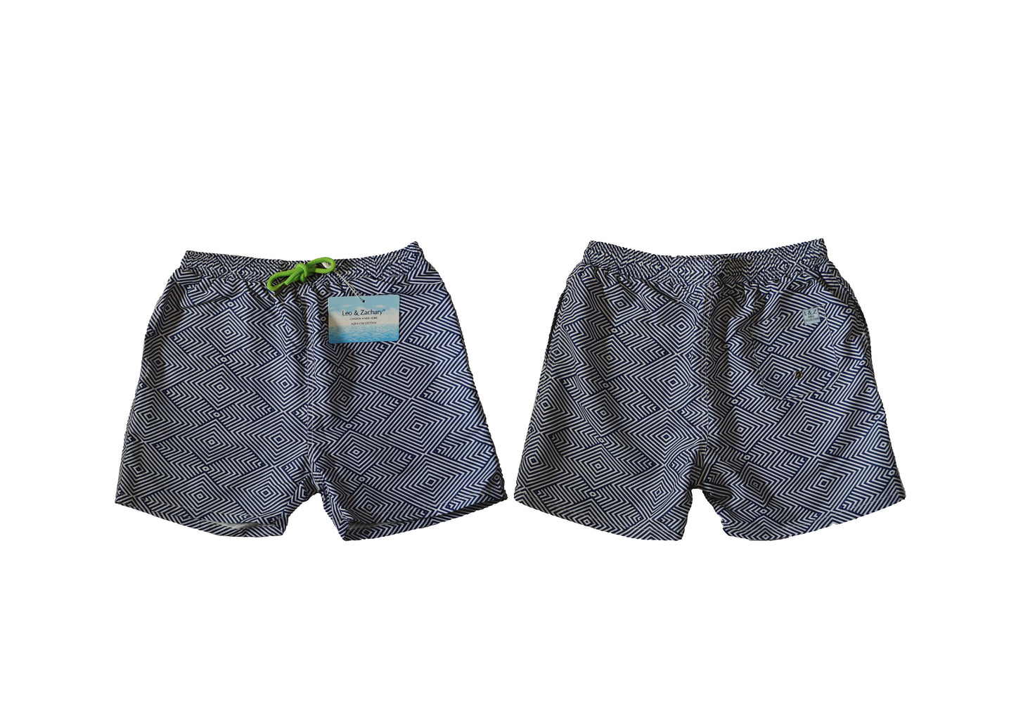 Rhombus Tile Swim Trunks