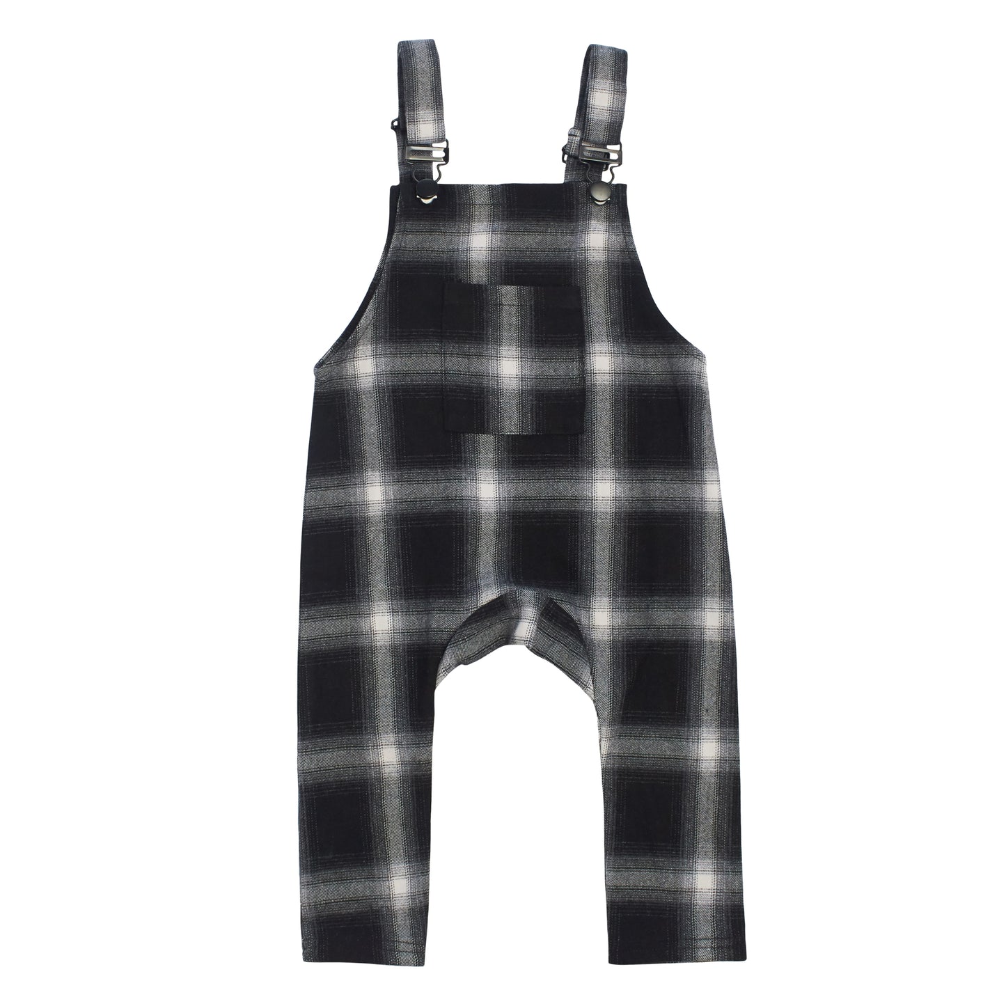 Plaid Sweat Overall AL2254