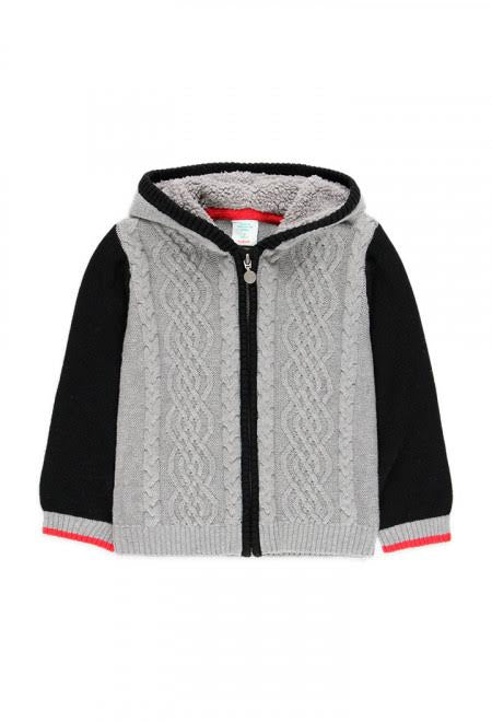 Hooded Knit Jacket 525103-8034
