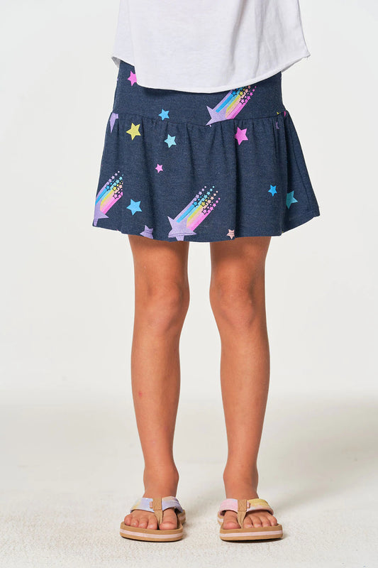 Neon star skort