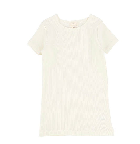 Ivory Ribbed T-shirt