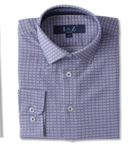 Marino Window Weave L/S Dress Shirt 5843