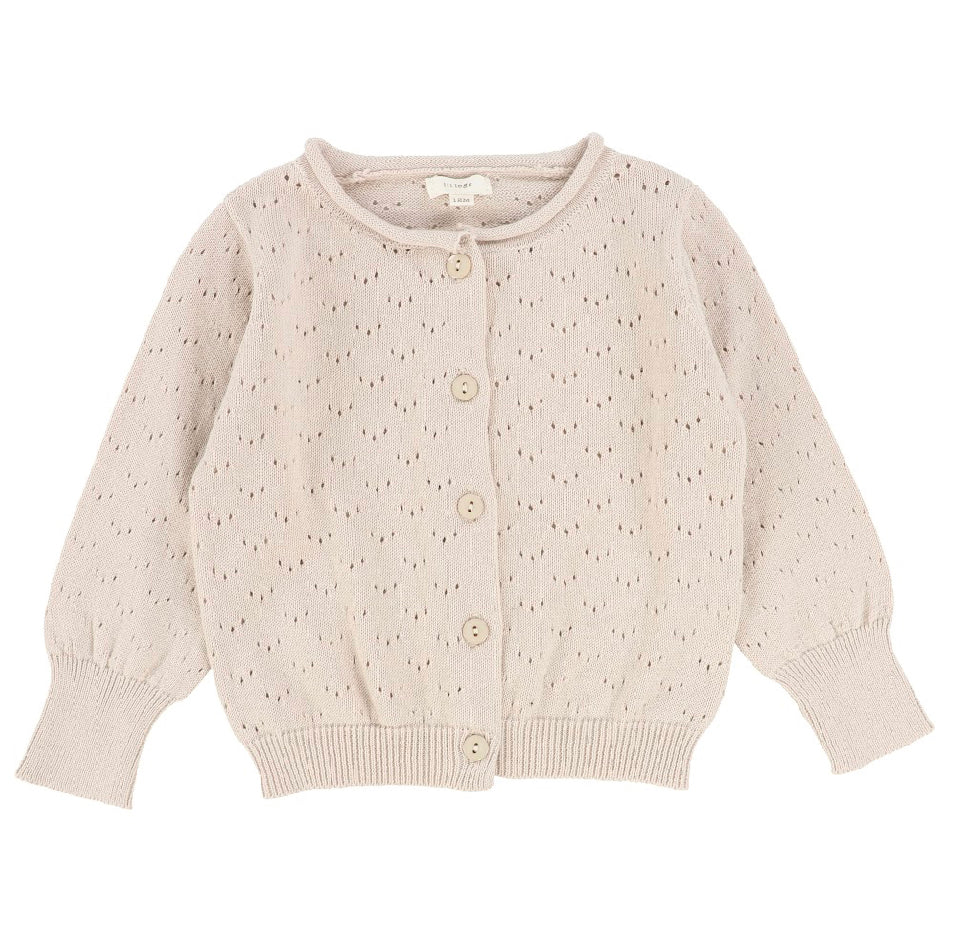 Pointelle Cardigan PC