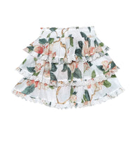 Load image into Gallery viewer, Ruffled Floral Skirt M-4905