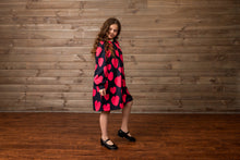 Load image into Gallery viewer, Navy Hearts Dress Y2652DA
