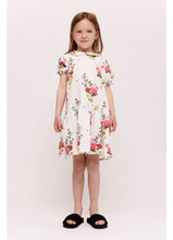 Load image into Gallery viewer, White Floral Dress N0132