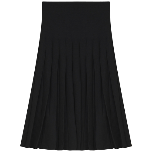 Pleated Rib Skirt YT1640