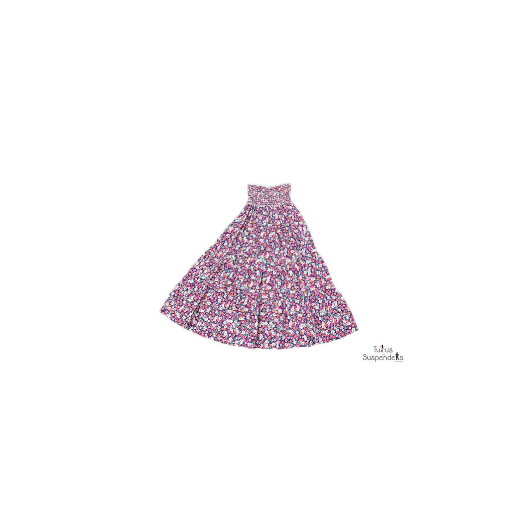 Pink Tiered Skirt J221-6494