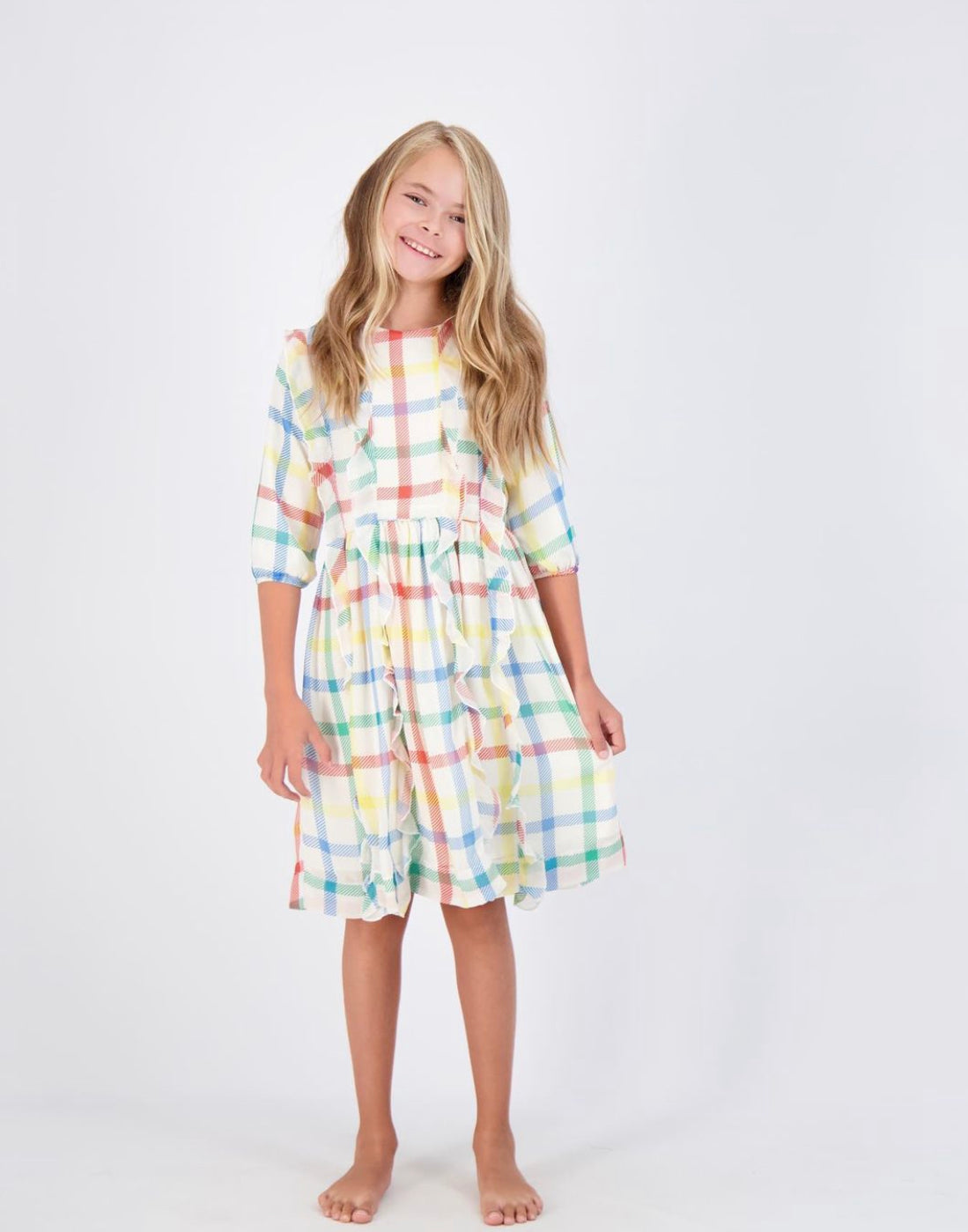 Plaid Dress SNK4073
