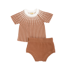 Load image into Gallery viewer, Textured Knit Baby Set y1391