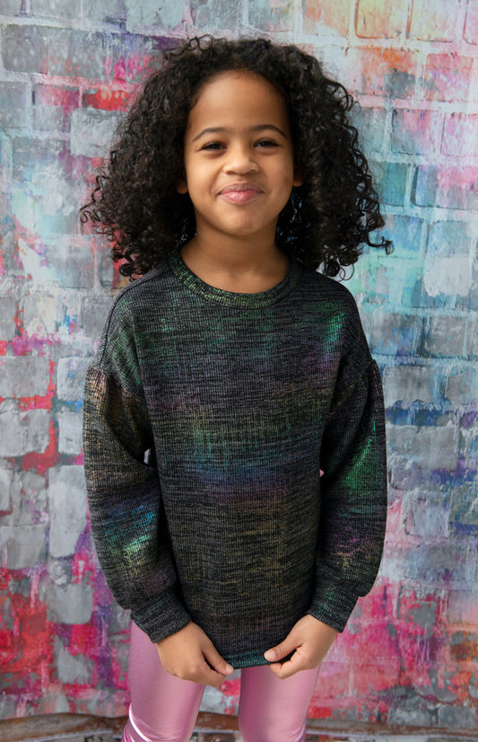 Speckled Ombre Top Y1SFT