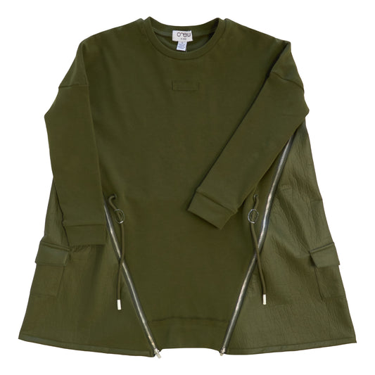 Zip Sweat Dress AL2242