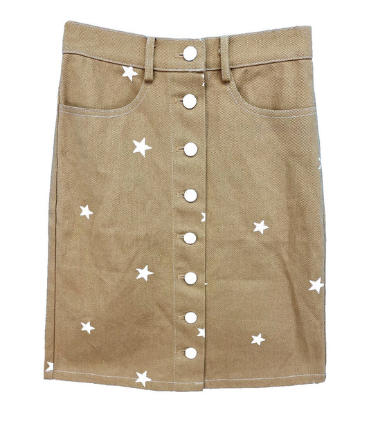 Denim Star Skirt MB-908